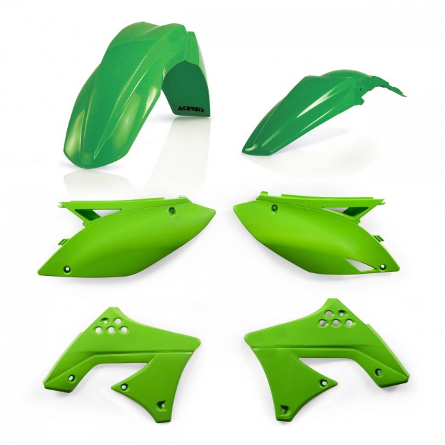 KIT DE PLASTICOS ACERBIS PARA KX-F 250 09/12 VERDE