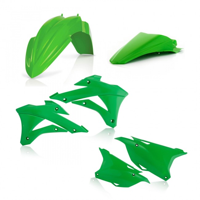 KIT DE PLASTICOS ACERBIS PARA KX 85/100 14/21 VERDE