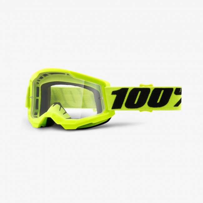 GAFAS 100% STRATA 2 AMARILLO FLUOR