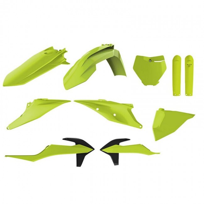 KIT PLASTICOS POLISPORT KTM SX/SXF/XC/XCF 19-21 Amarillo Flúor