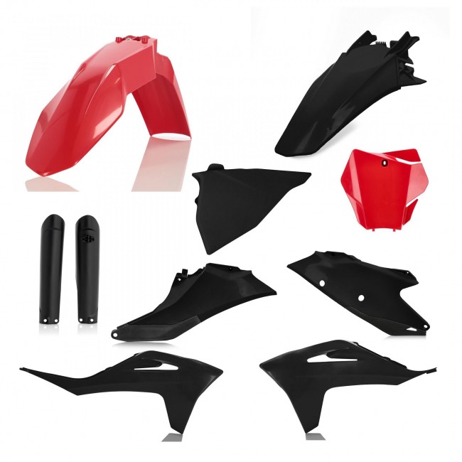 FULL KIT ACERBIS GAS GAS MC/F 125/250/450 2021 ROJO/NEGRO