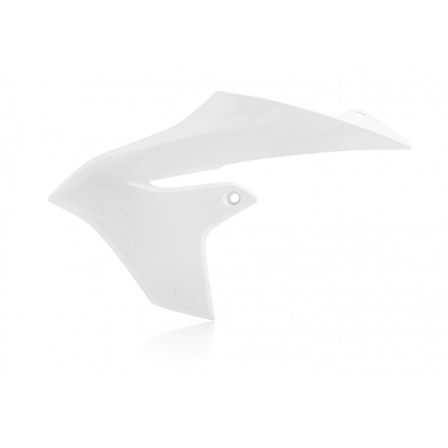 ALETAS DE RADIADOR ACERBIS PARA YAMAHA YZ 65 18/21 BLANCA