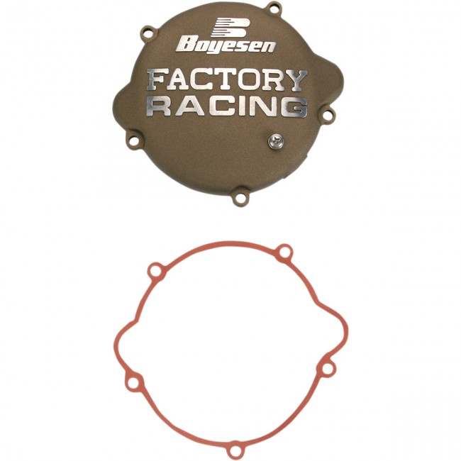 TAPA EMBRAGUE BOYESEN KTM 250/350  EXC-F   17     MAGNESIO
