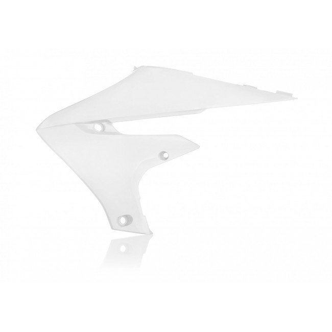 ALETAS DE RADIADOR ACERBIS PARA YAMAHA YZF/WRF 250/450 BLANCO