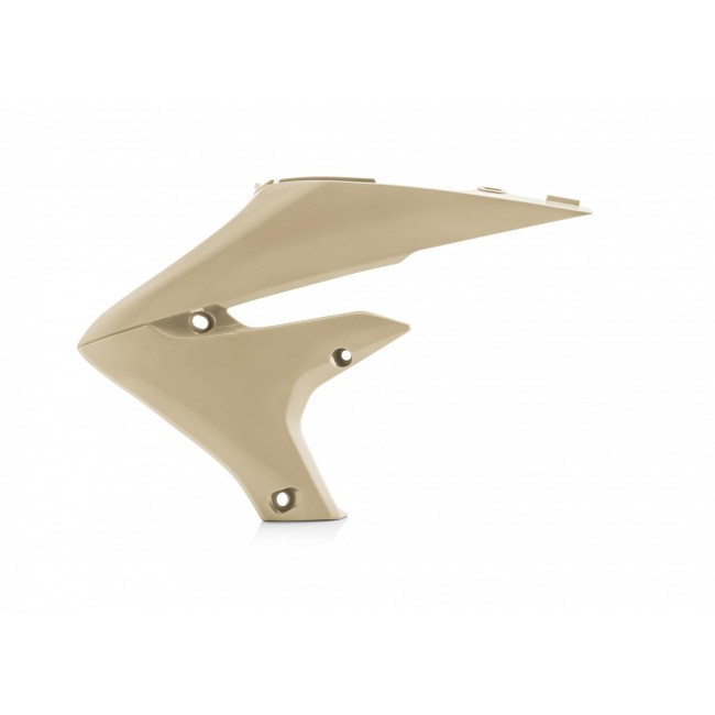 ALETAS DE RADIADOR ACERBIS PARA YAMAHA YZF/WRF 250/450 MARRON CLARO
