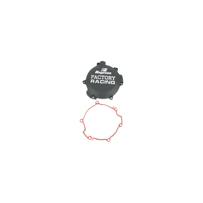 TAPA EMBRAGUE BOYESEN  KAWASAKI  KX 85  98/19  NEGRO
