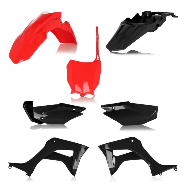 FULL KIT ACERBIS HONDA CRF 110 F 19/21 NEGRO/ROJO