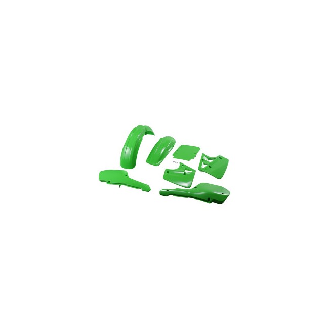KIT DE PLÁSTICOS UFO KAWASAKI KX 250 87 VERDE