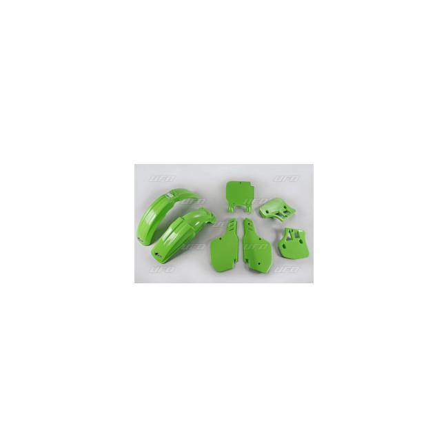 KIT DE PLÁSTICOS UFO KAWASAKI KX 250 89 VERDE