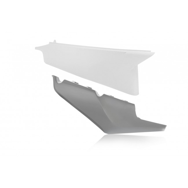 PORTANUMEROS TRASERO PARA HUSQVARNA TC/TE/TX/FC/FX/FE 2021 BLANCO/GRIS