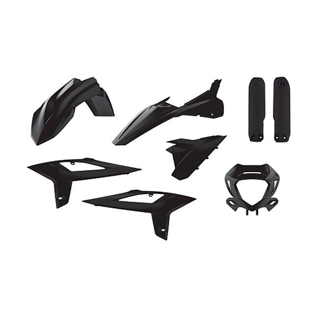 KIT DE PLASTICOS POLISPORT PARA BETA RR (20-22) NEGRO