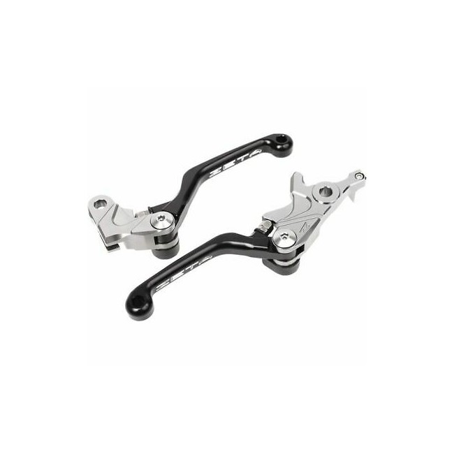 JUEGO DE MANETA ZETA CP 3 DEDOS EMBRAGUE Y FRENO HONDA CRF 250 L/M 12/19 NEGRO