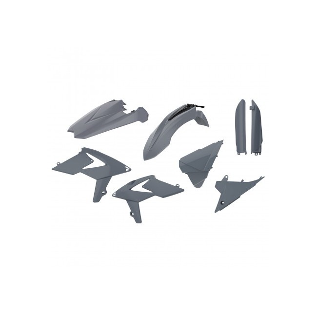 KIT DE PLASTICOS POLISPORT PARA BETA RR 2T/4T 2019 GRIS