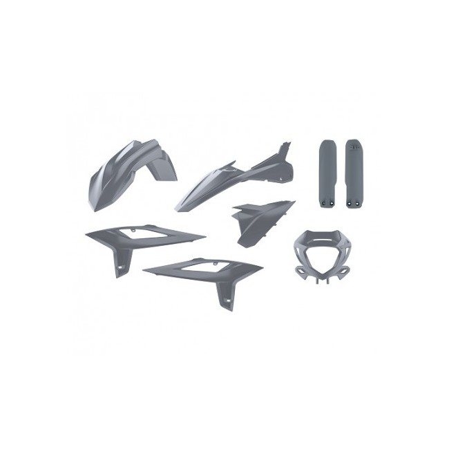 KIT DE PLASTICOS POLISPORT PARA BETA RR2T/4T (20-22) GRIS
