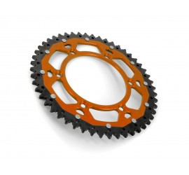 CORONAS DOBLE COMPUESTO ART PARA KTM SX 85 NARANJA