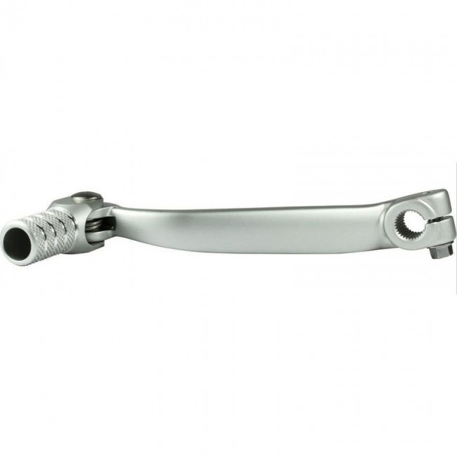 PALANCA DE CAMBIO DE ALUMINIO PLATA HONDA CR 125 04/07