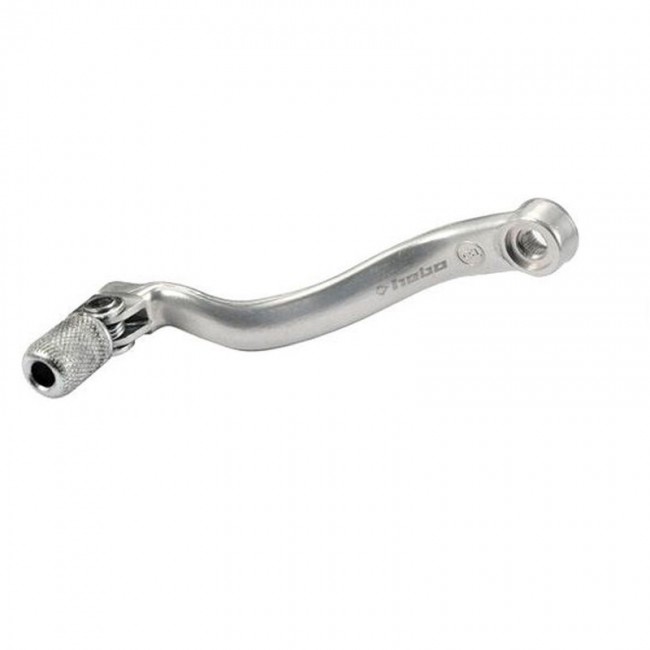 PALANCA DE CAMBIO DE ALUMINIO PLATA KTM 2T 125/380 00/07