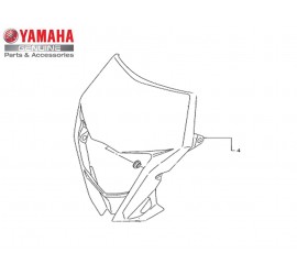 PORTAFARO BLANCO YAMAHA...