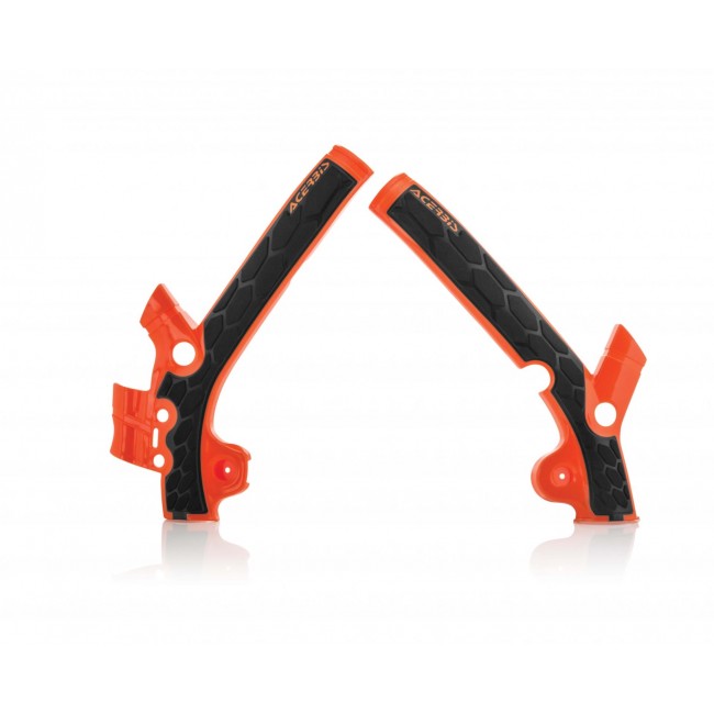 PROTECTOR DE CHASIS NEGRO/NARANJA FLUOR KTM/HUSQVARNA SX/TC 85 13/17