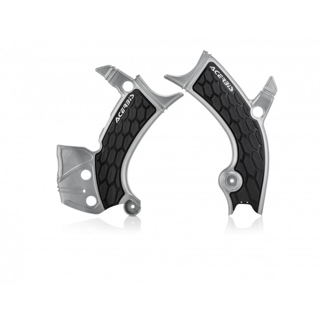 JUEGO PROTECTORES CHASIS ACERBIS NEGRO/GRIS YAMAHA YZF/WRF 250/450 18/21