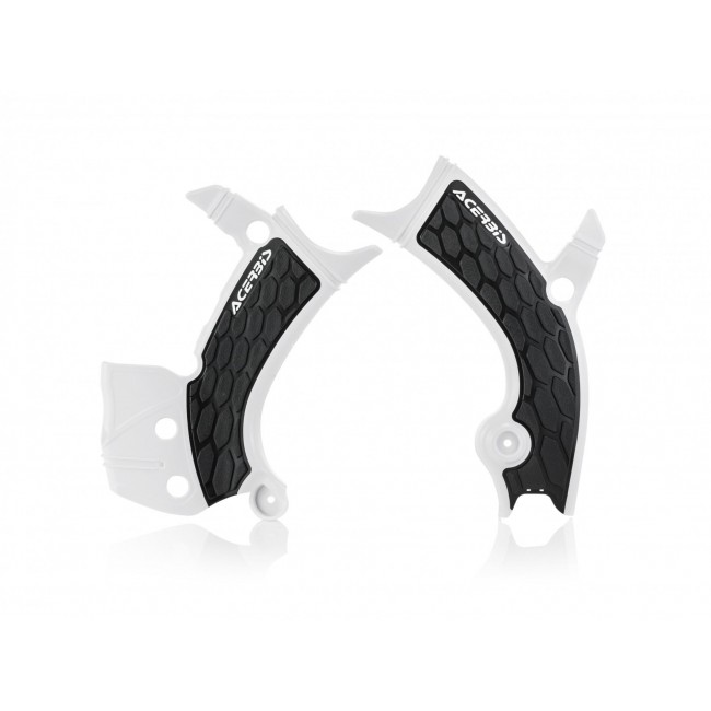 JUEGO PROTECTORES CHASIS ACERBIS NEGRO/BLANCO YAMAHA YZF/WRF 250/450 18/21