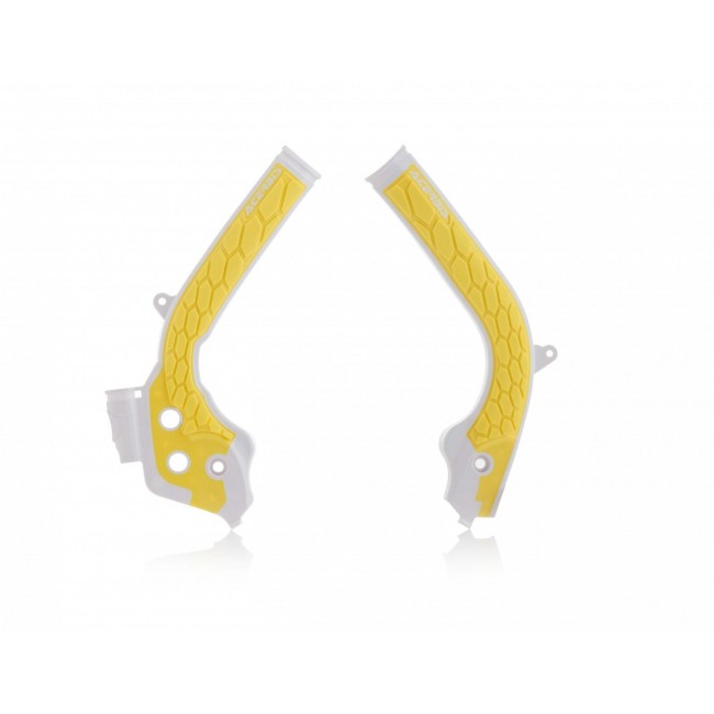 PROTECTORES DE CHASIS ACERBIS AMARILLO KTM/HUSQVARNA VARIOS MODELOS