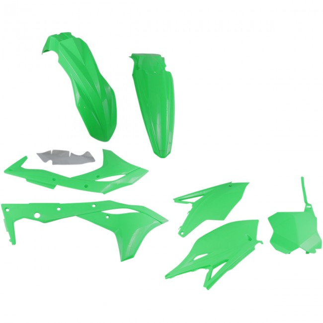 KIT DE PLÁSTICOS UFO KAWASAKI KXF 250 18 VERDE FLUOR