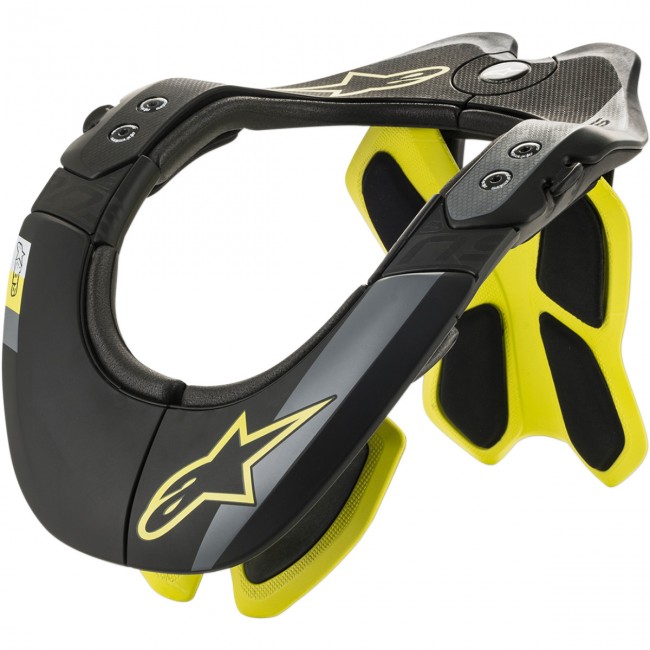 PROTECCION ALPINESTARS BNS TECH 2 AMARILLO/NEGRO