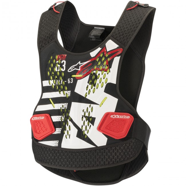 PETO ALPINESTARS SEQUENCE NEGRO/BLANCO/ROJO