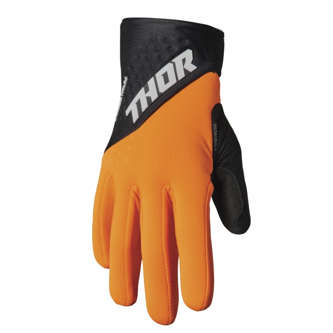 GUANTES THOR SPECTRUM PARA EL FRIO NARANJA/NEGRO