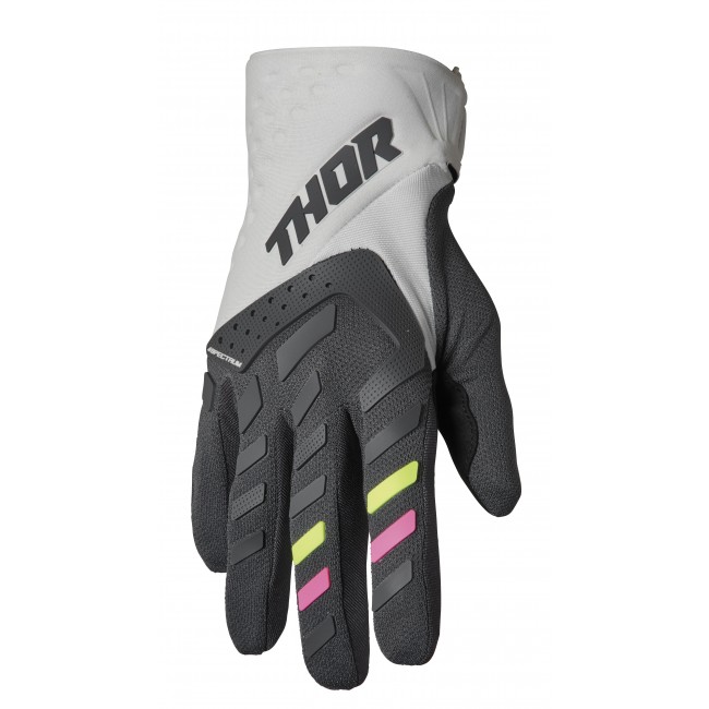 GUANTES THOR SPECTRUM MUJER GRIS CLARO/NEGRO