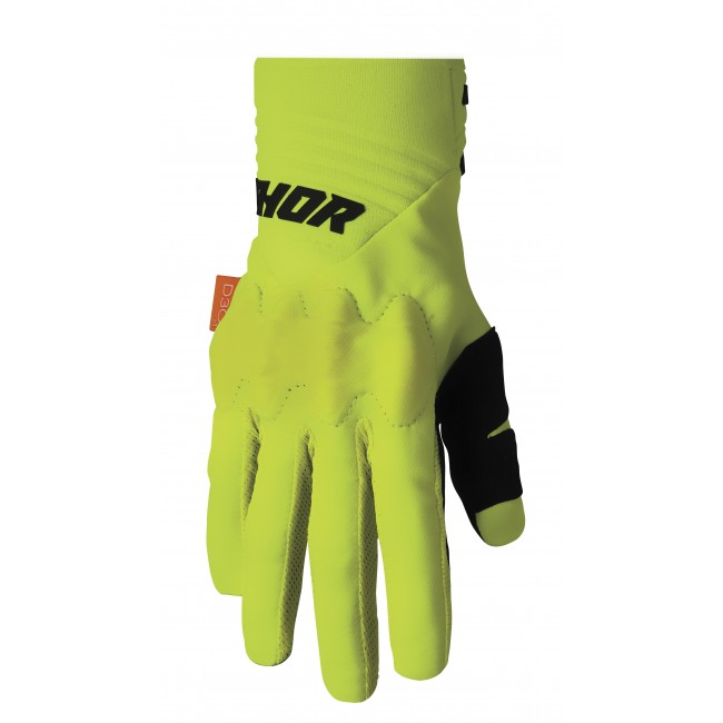 GUANTES THOR REBOUND VERDE FLUOR/NEGRO