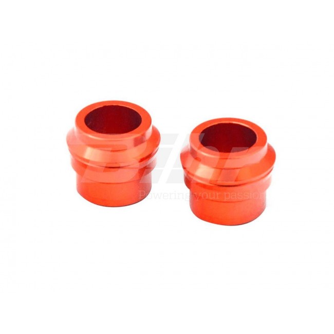 CASQUILLOS DE RUEDA DELANTERA NARANJA PARA KTM SX 15/17 Y EXC 16/17