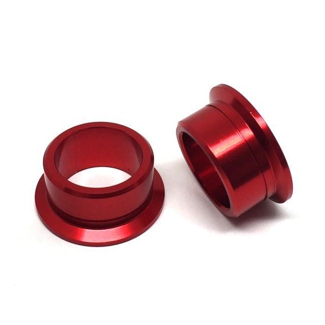 CASQUILLOS DE RUEDA TRASERA ZETA ROJO PARA KAWASAKI (VARIOS MODELOS)