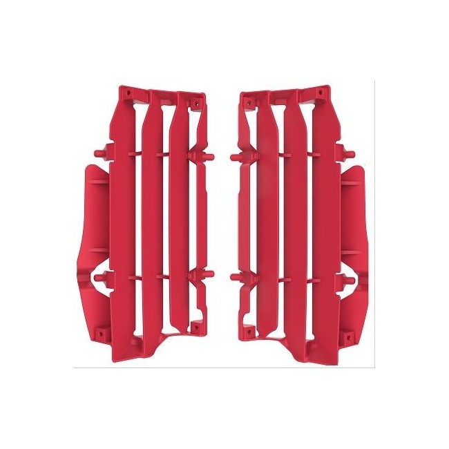 JUEGO DE ALETAS RADIADOR POLISPORT BETA RR 2T/4T 20/23 ROJO