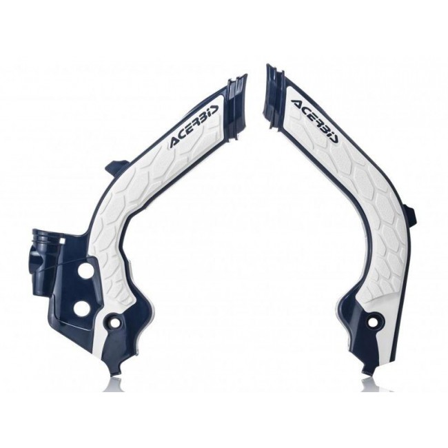 PROTECTOR DE CHASIS ACERBIS NEGRO/BLANCO PARA GAS GAS/HUSQVARNA