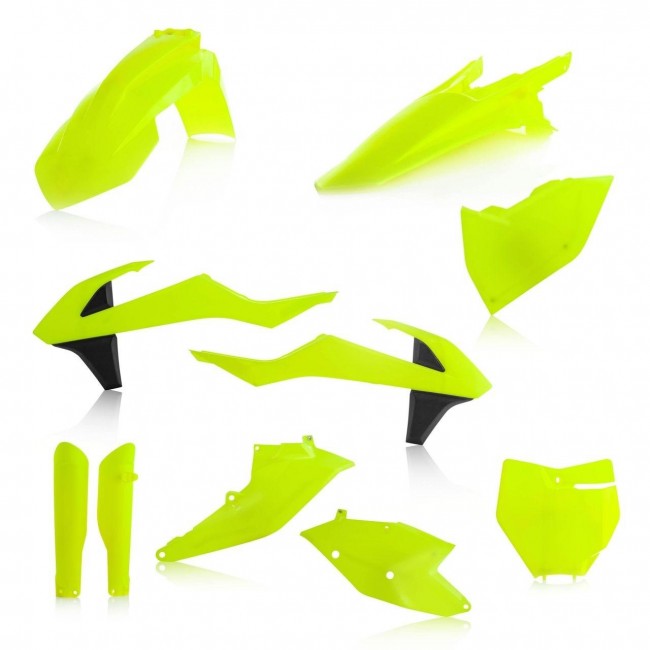 FULL KIT DE PLASTICOS ACERBIS KTM SX/SXF 16/18 AMARILLO FLUOR