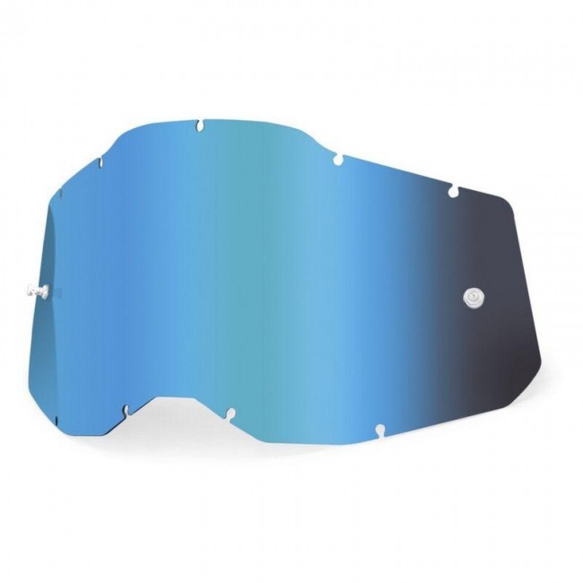 LENTE 100% ESPEJO AZUL PARA RACECRAFT 2 ACCURI 2 Y STRATA 2