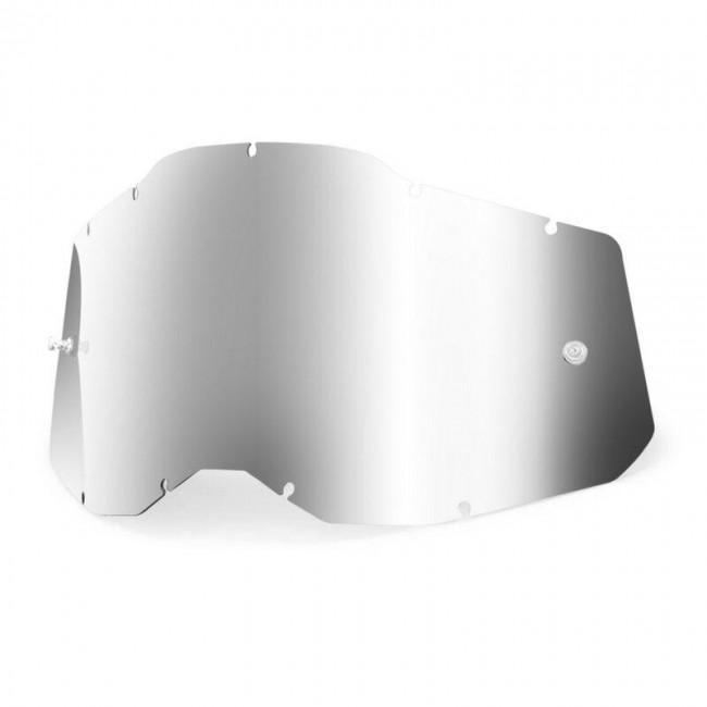 LENTE 100% ESPEJO PLATEADO PARA RACECRAFT 2 ACCURI 2 Y STRATA 2