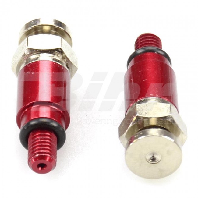 PULGADORES DE HORQUILLA COLOR ROJO JAPONESAS