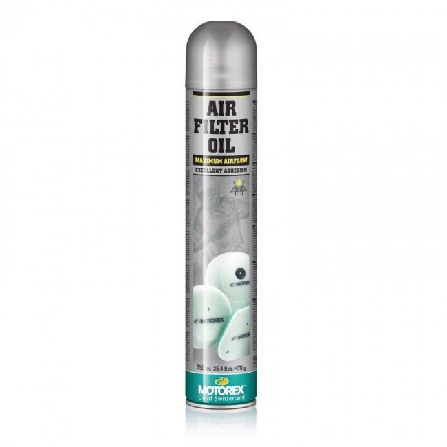 MOTOREX AIR FILTER OIL SPRAY 750 ml