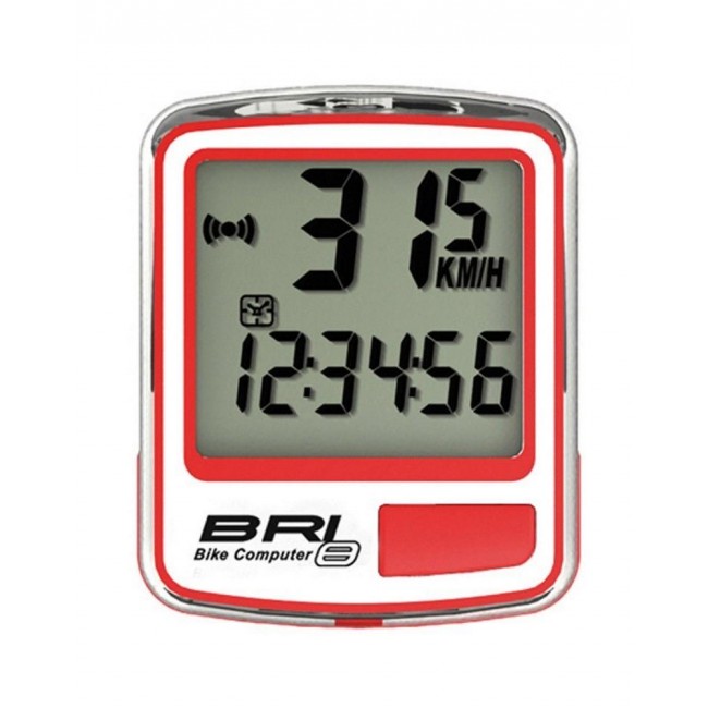 CUENTA KILOMETRO CON CABLE 8 FUNCIONES BLANCO