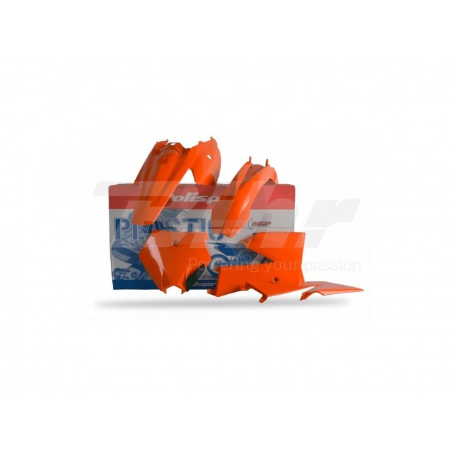 KIT DE PLASTICOS POLISPORT KTM SX 85 06/12 NARANJA