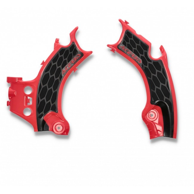 PROTECTORES DE CHASIS ACERBIS HONDA CRF 250/300/450R/RX 21/22 ROJO/NEGRO