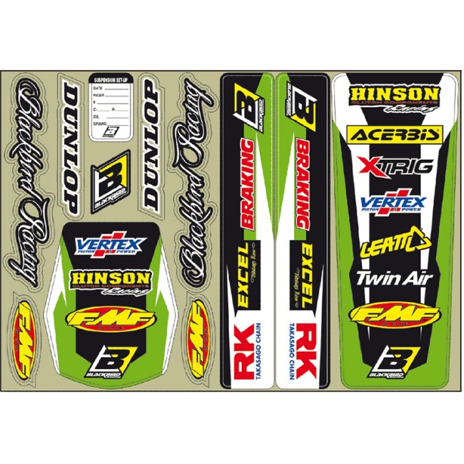 KIT DE ADHESIVOS SPONSOR PARA KAWASAKI