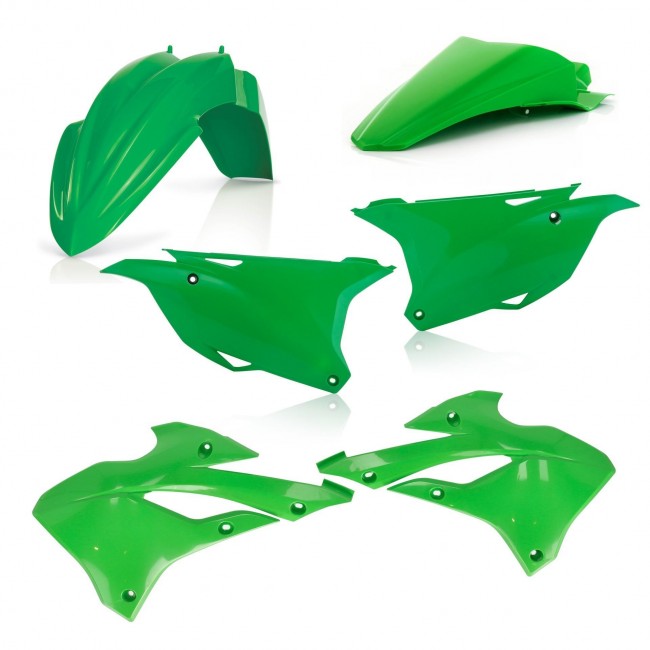 UFO FIANCHETTI PORTANUMERO KAWASAKI KX 85 2014-2023 VERDI