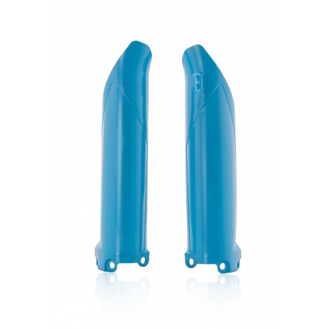 PROTECTOR HORQUILLA ACERBIS KAWASAKI KXF 250/450 16/21 AZUL CLARO