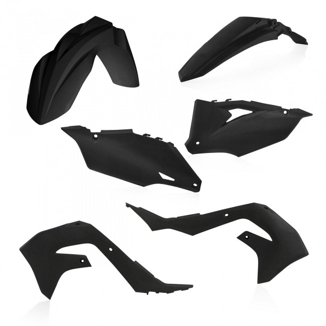 KIT DE PLASTICOS ACERBIS KXF450 19/22 KXF250 21 NEGRO 3