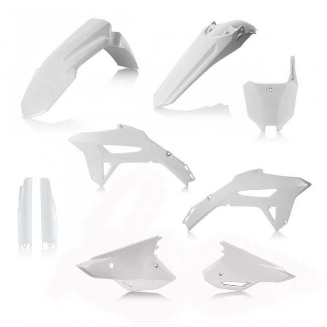 FULL KIT PLASTICO ACERBIS HONDA CRF 450 R 2022 COLOR BLANCO