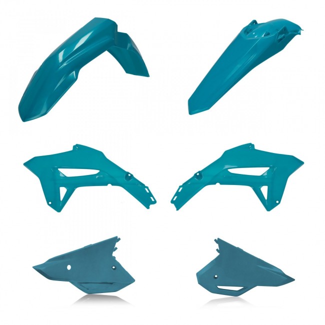 KIT DE PLASTICOS ACERBIS CRF 450 R 2022 COLOR VERDE TURQUESA